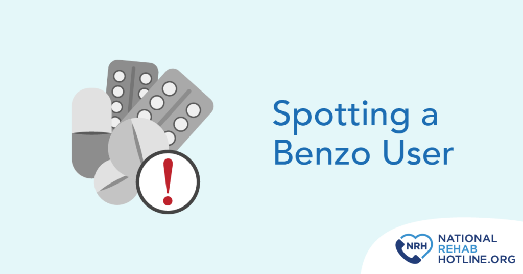 How to spot signs of benzo users