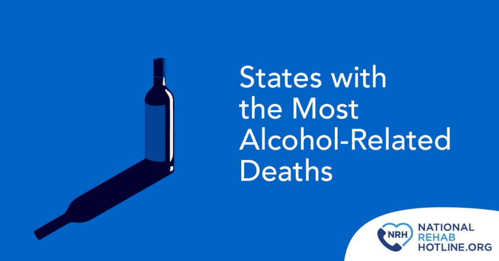 What states have the most alcohol related deaths